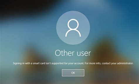 smart card is not supported for your user account|Troubleshooting smart card logon authentication on active .